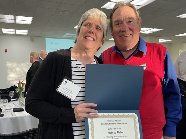 Carroll teacher, alumna finalist for Catholic School Teacher of the Year Photo