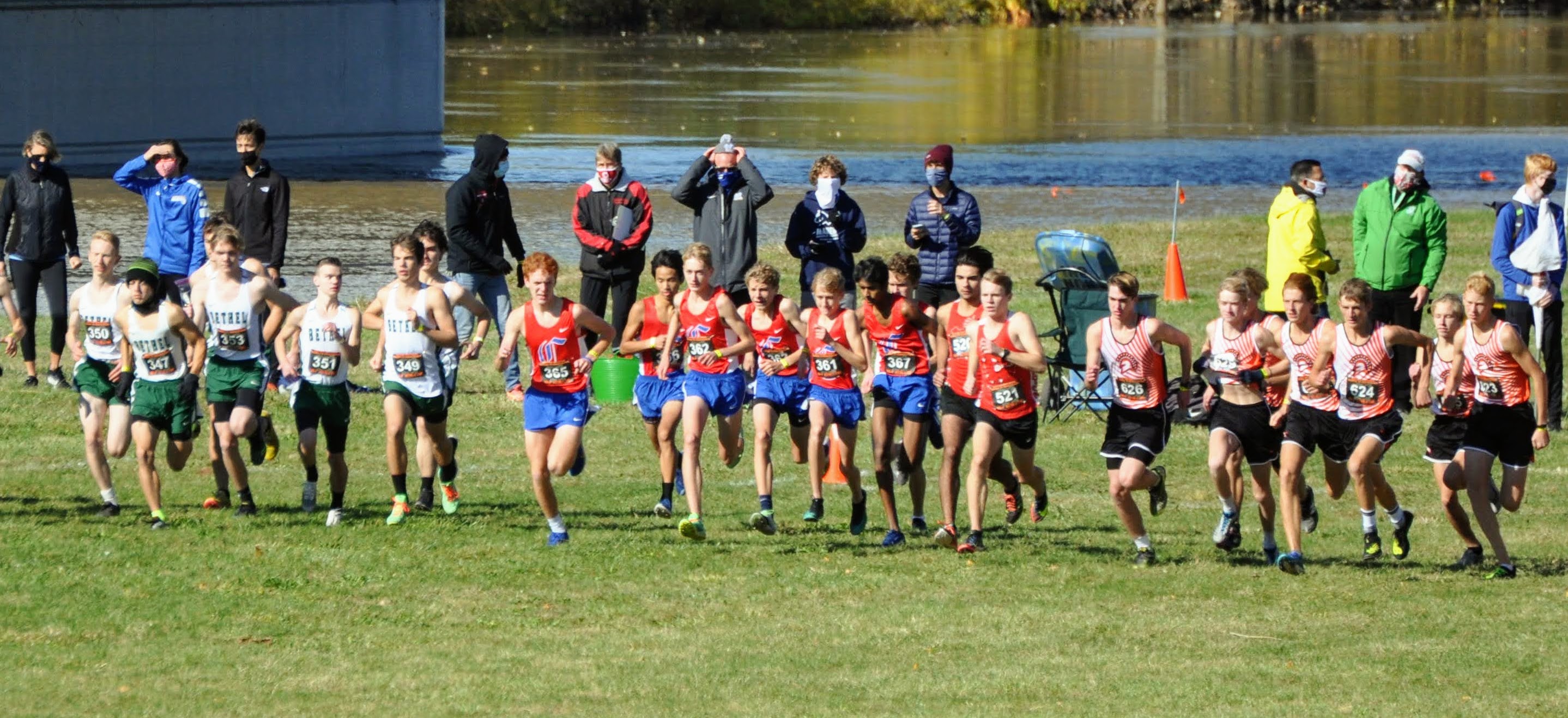 Boys' Cross Country at the D-II Regional Championships