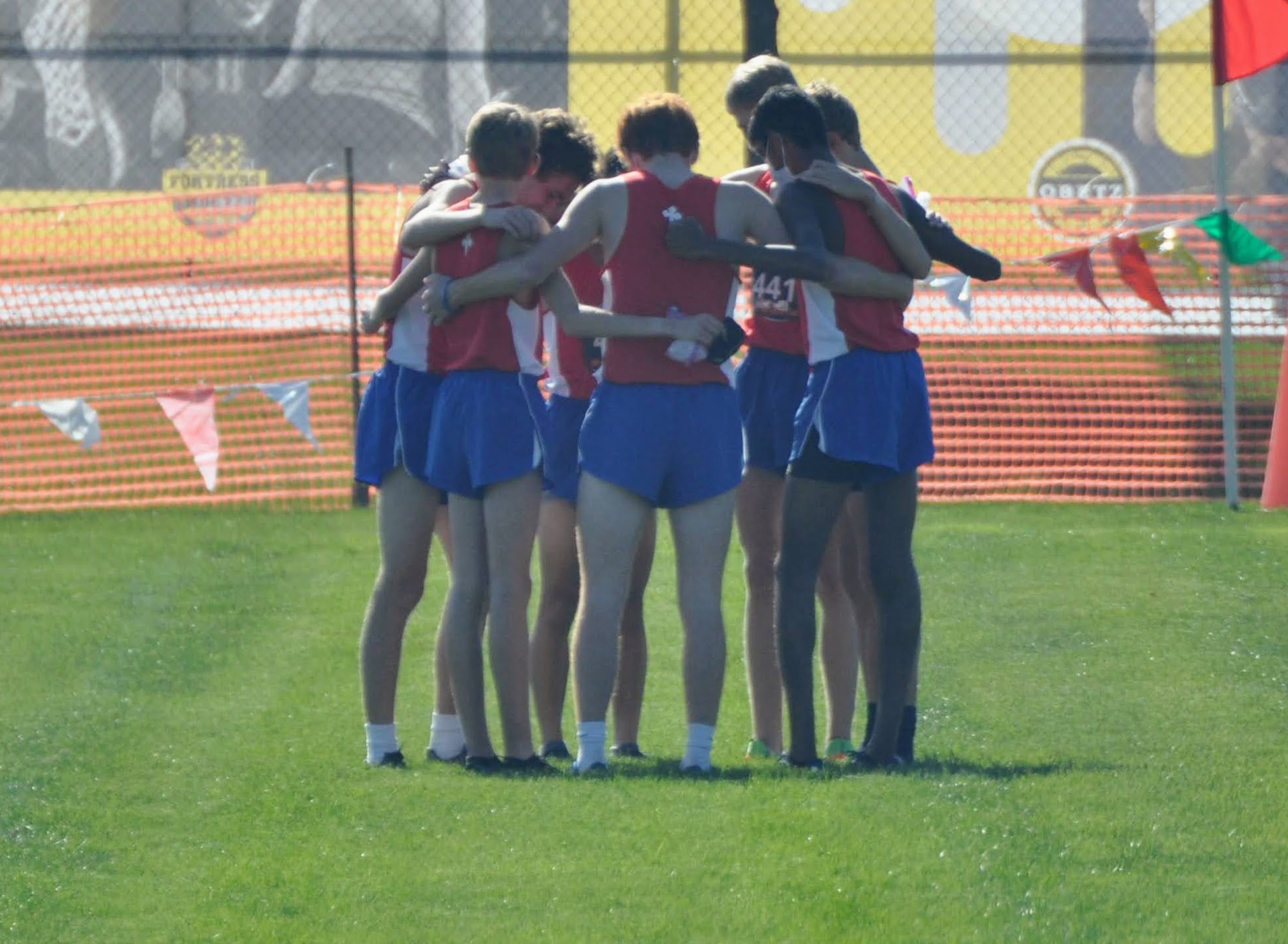 Carroll High School cross country competes at the 2020 Ohio High School Athletic Association Division II State Cross Country Championships.