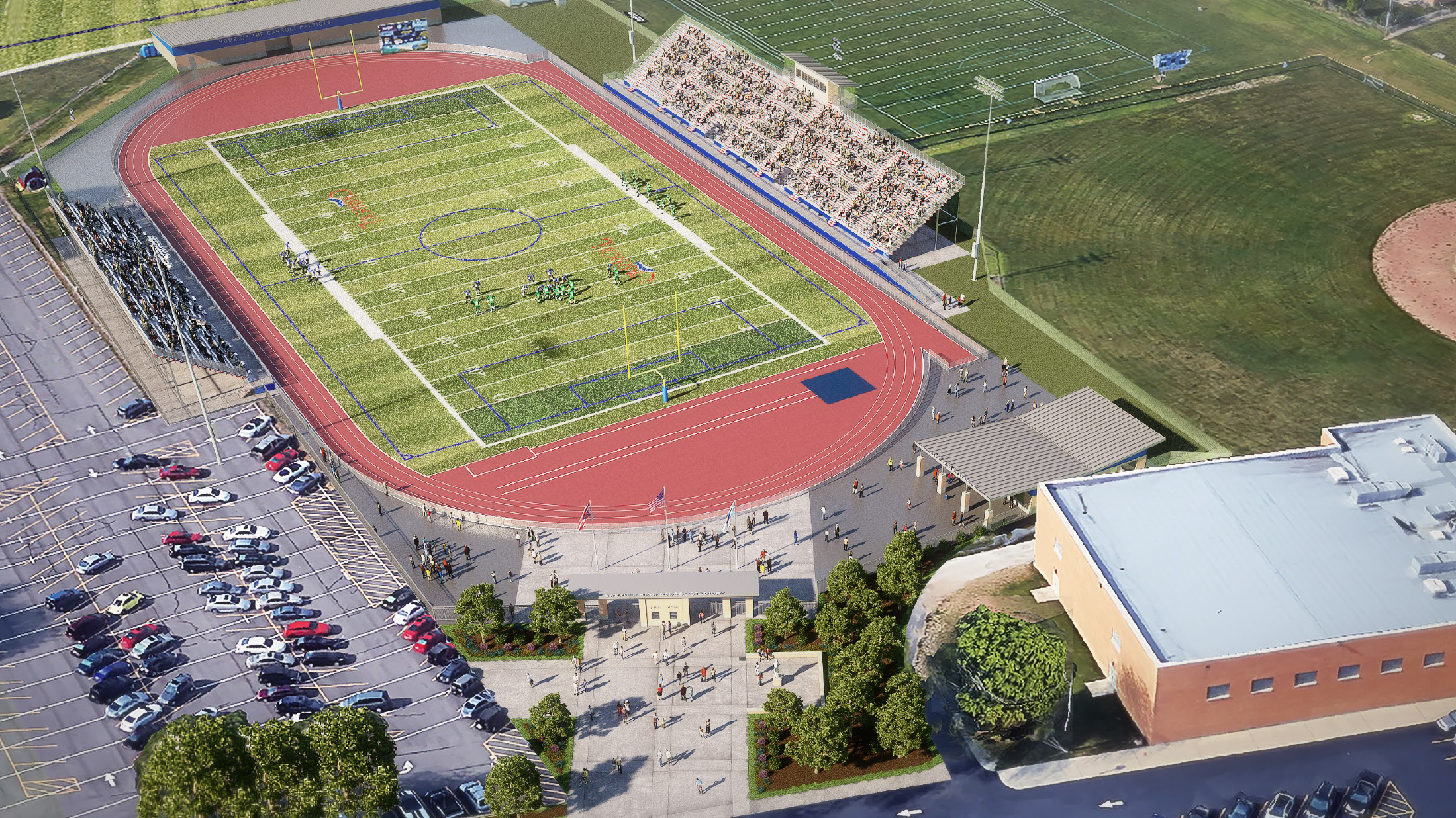 Patriot Stadium: Artist's Rendering