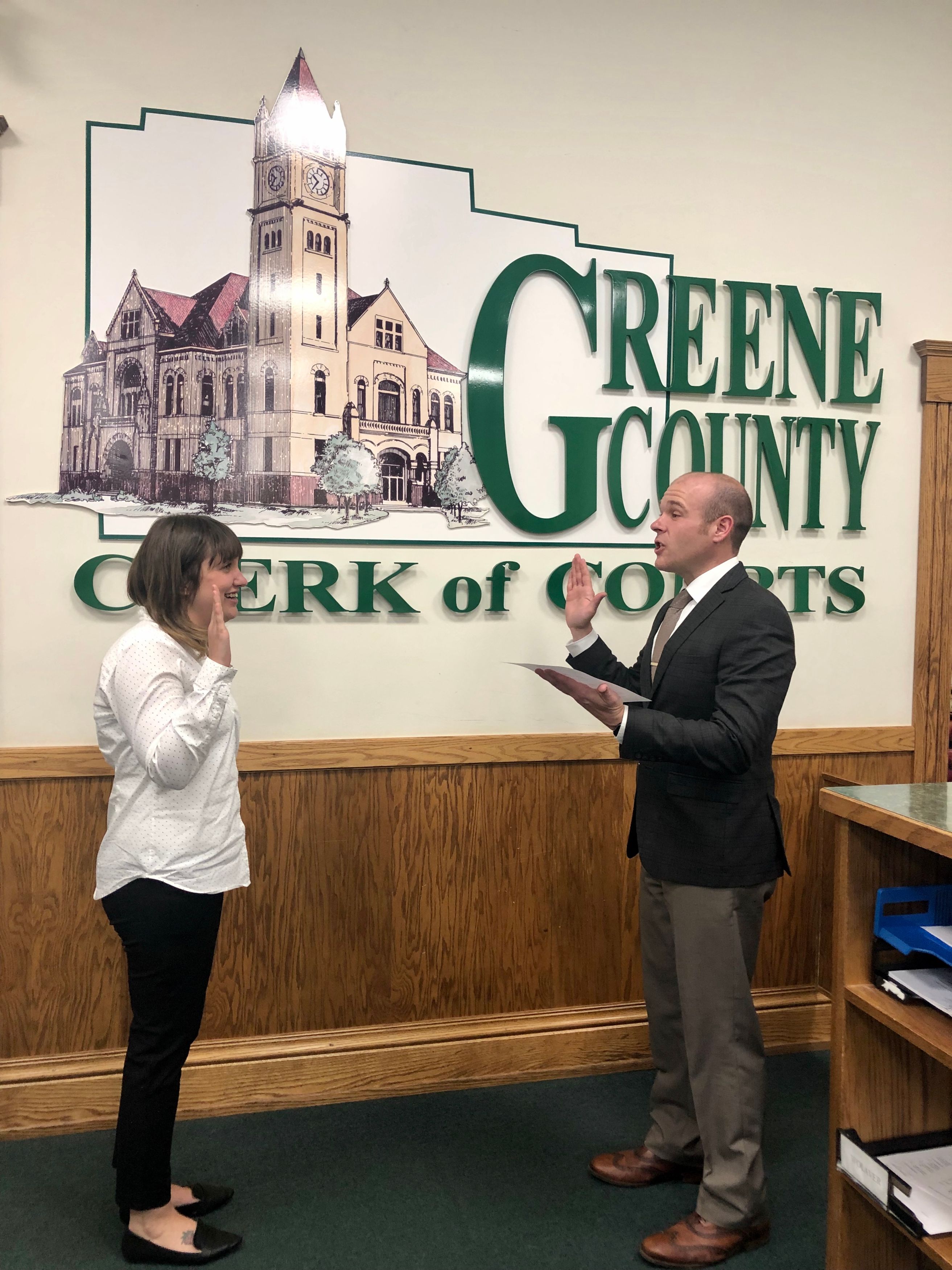 Greene County Clerk of Courts AJ Williams '03